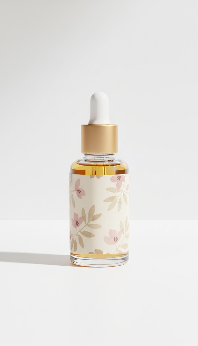 Golden glow facial oil