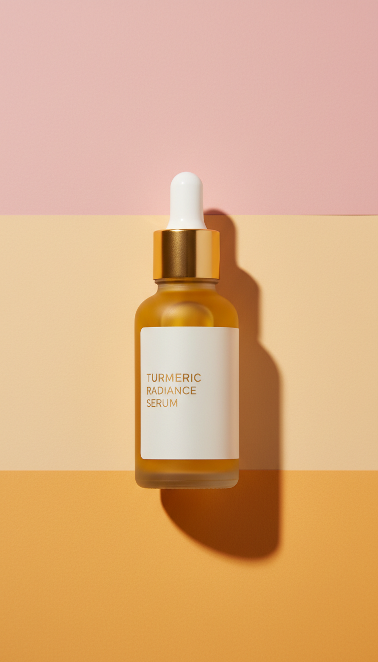 Turmeric Radiance Serum with Rose Extract