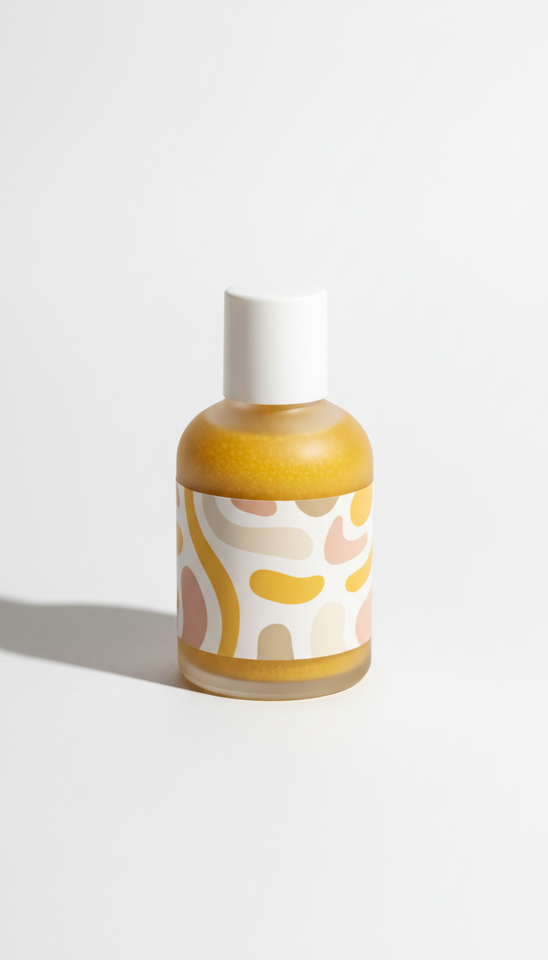 Luminous turmeric exfoliating scrub