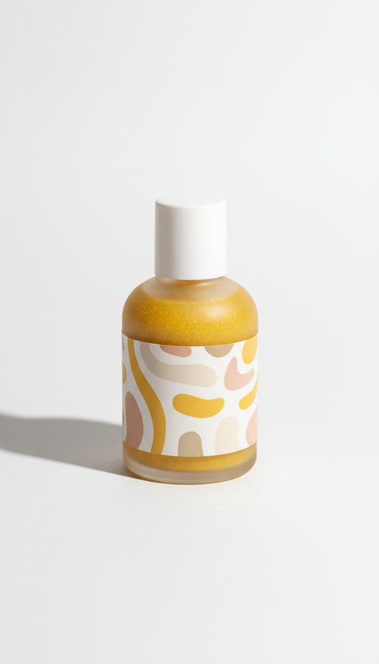 Luminous turmeric exfoliating scrub